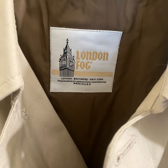 Men’s London fog trench coat - Picture 4 of 5